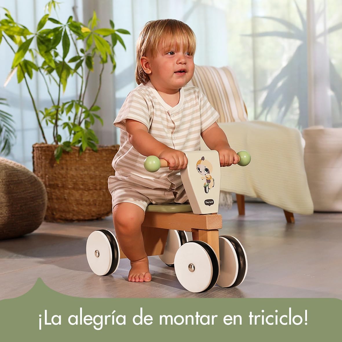 Tiny Love Triciclo de Madera de Equilibrio para Bebés - Imagen 4