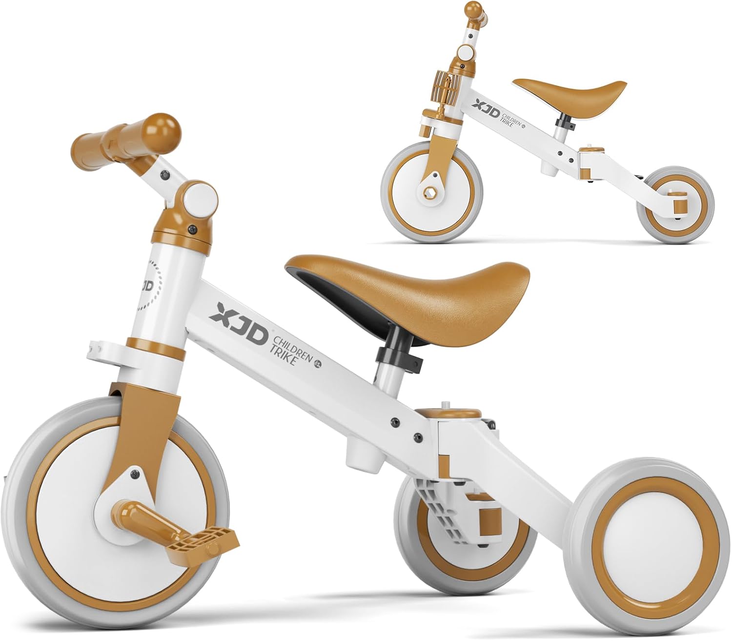XJD Triciclo Evolutivo 3 en 1 para Niños de 1-3 Años