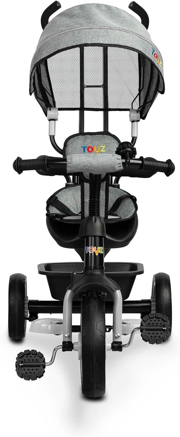 Toyz Buzz Triciclo y Cochecito 2 en 1 - Color Gris - Imagen 2
