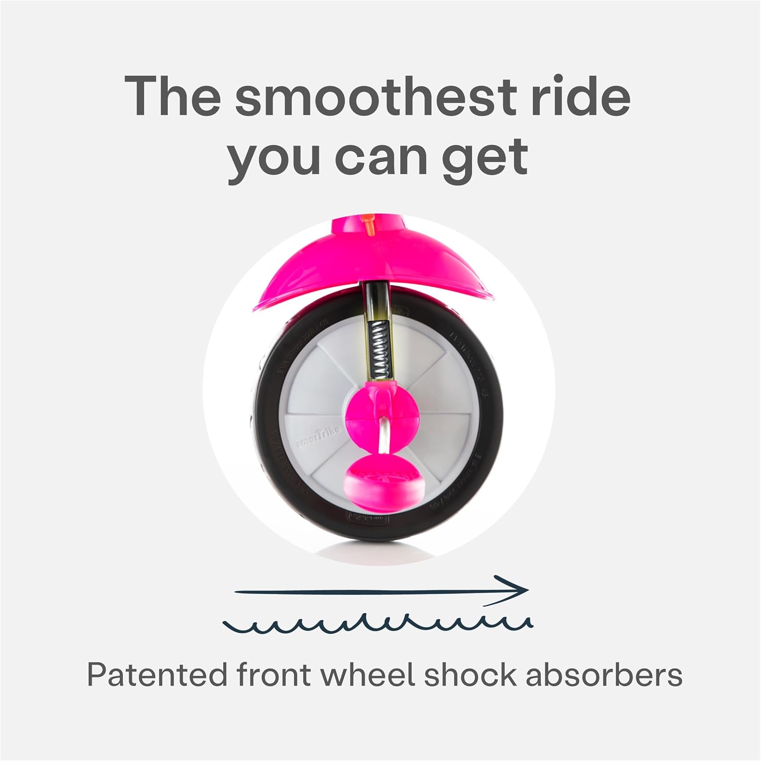 smarTrike Triciclo 4 en 1 Rosa para Niños - Imagen 4