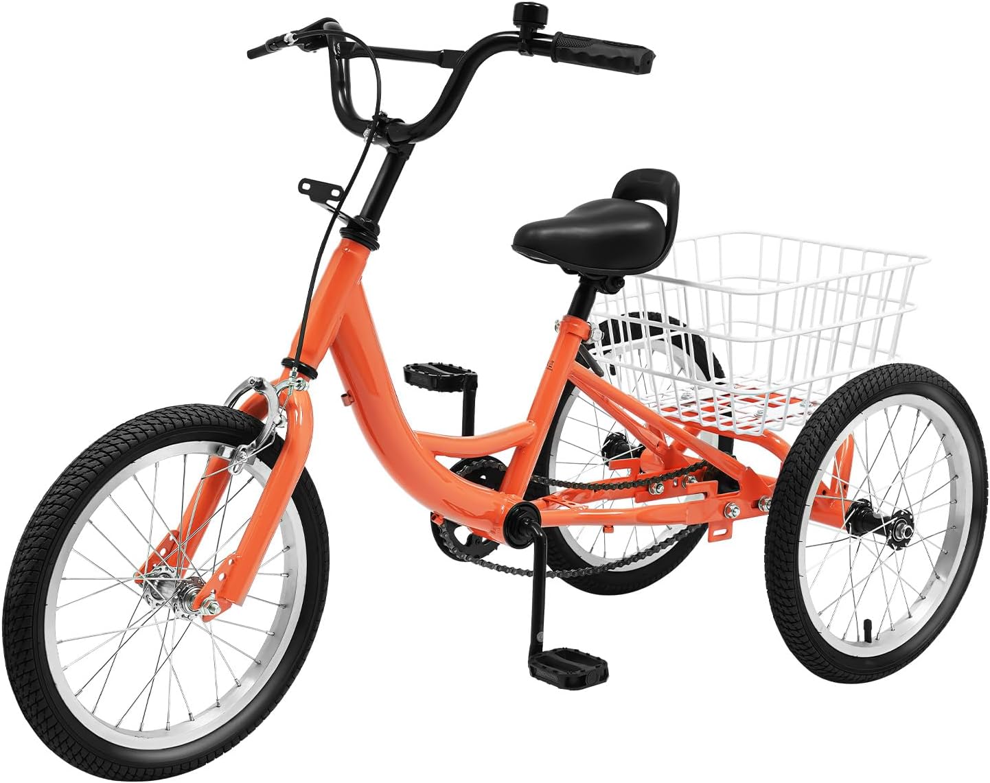 Levkitch triciclo 16 pulgadas con cesta de compra
